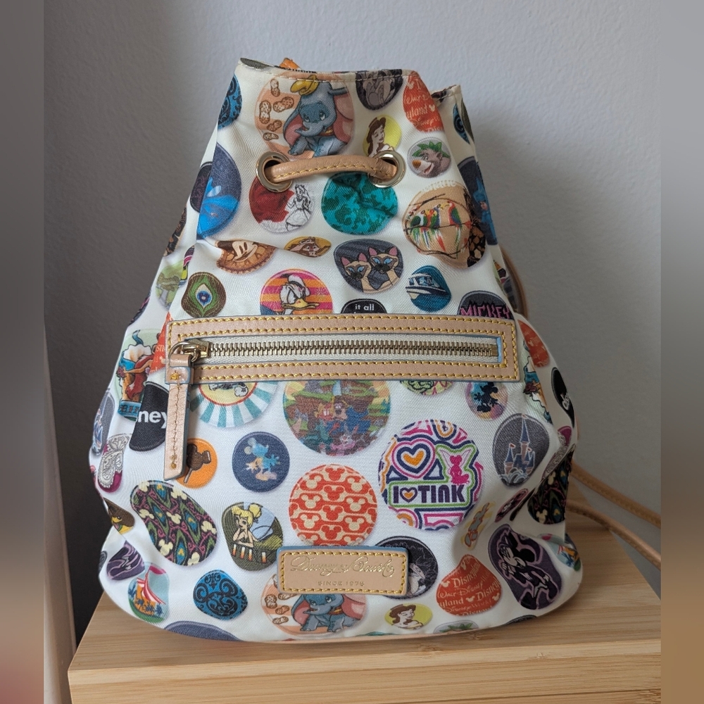 Disney x Dooney & Bourke Drawstring Backpack RARE